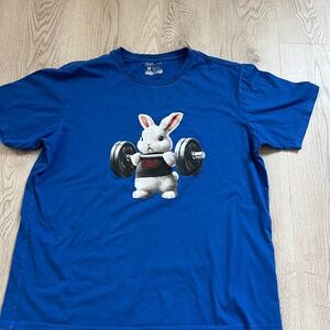 ATTIFIT  Men's 100% Cotton Blue T-Shirt Sz. XL